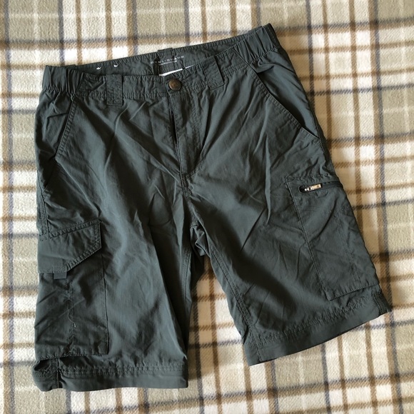 30 Columbia menโs Omni-shade shorts SPF nylon - Picture 8 of 12